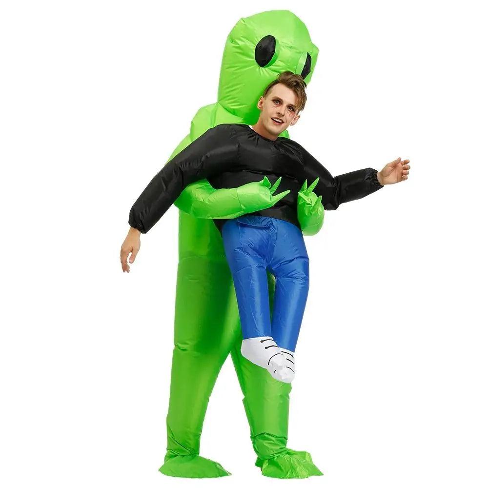 Costume d'alien gonflable Lighteme pour Halloween