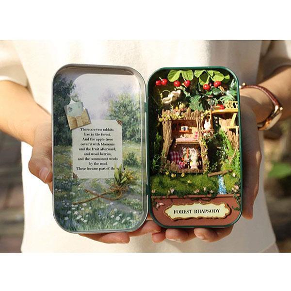 Maison de poupée miniature de Noël à faire soi-même Lighteme (3 styles)