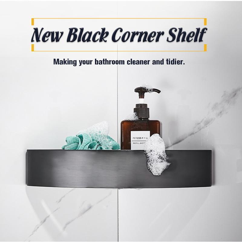 Lighteme Neues schwarzes Eckregal