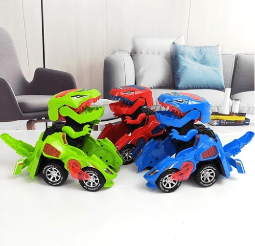 Lighteme Verwandlungs-Dinosaurier-LED-Auto (3 Farben)