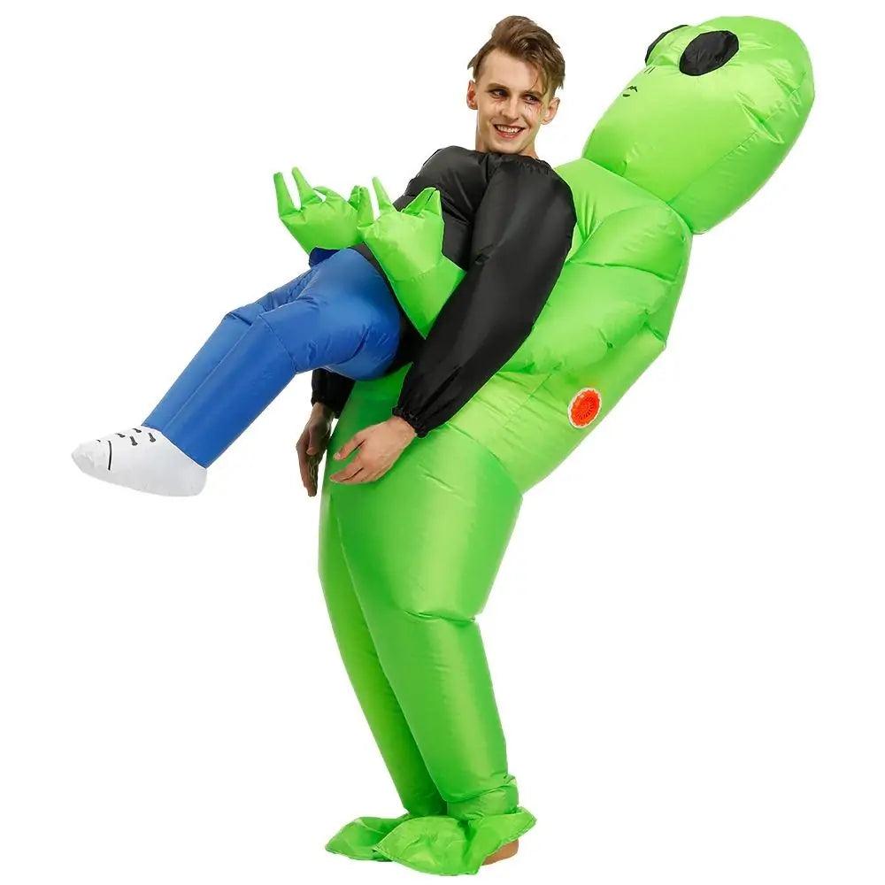 Costume d'alien gonflable Lighteme pour Halloween