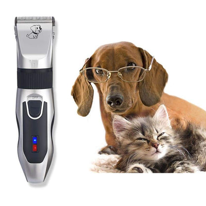 Ensemble de tondeuses à poils d'animaux professionnelles Lighteme LED