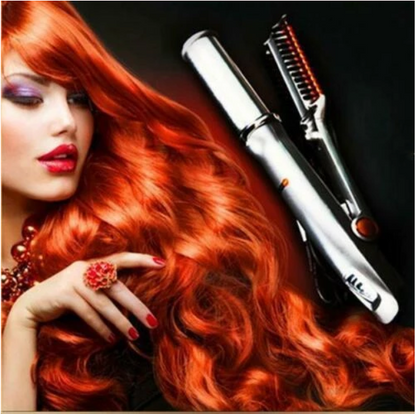 Ihrtrade Titanium 2-Way Rotating Curling Iron