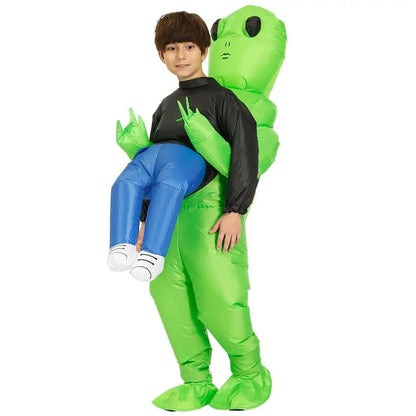 Costume d'alien gonflable Lighteme pour Halloween