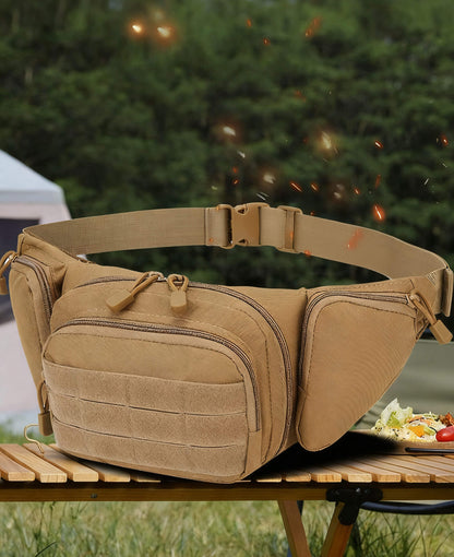 Lighteme Outdoor multi-functional tactical waterproof waist bag