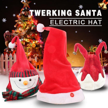 Chapeau électrique Lighteme Père Noël twerkeur (5 modèles)