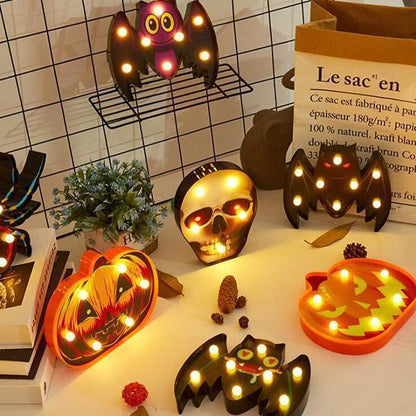 Ihrtrade Halloween Outdoor Decoration Night Lights (3 Colors)