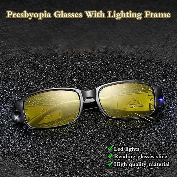 Lighteme Presbyopia Glasses With Lighting Frame (2 colors)