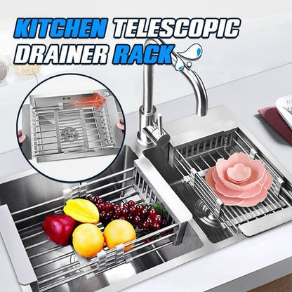 Ihrtrade Kitchen Retractable Drainer Rack