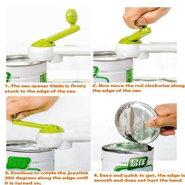 Ouvre-boîtes six en un Lighteme