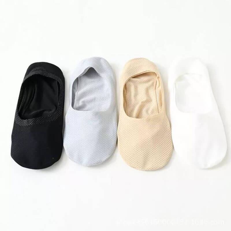 Lighteme Atmungsaktive, bequeme Socken aus Eisseide (4er-Set) (5 Farben)