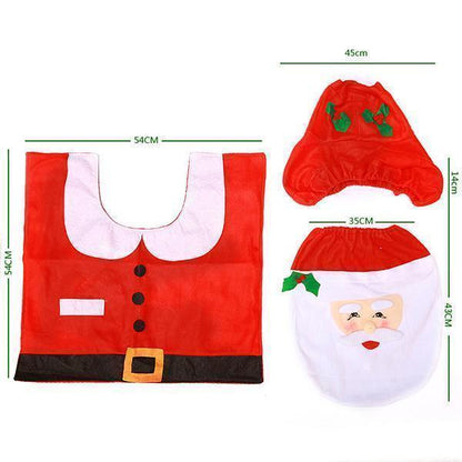 Lighteme Christmas Toilet Seat Cover (1 Set)