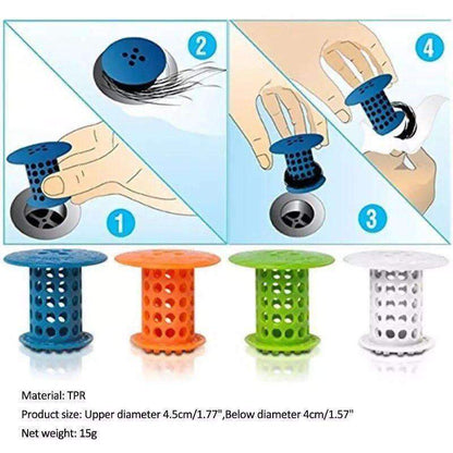 Lighteme TubShroom, protecteur de drain révolutionnaire pour baignoire et attrape-cheveux