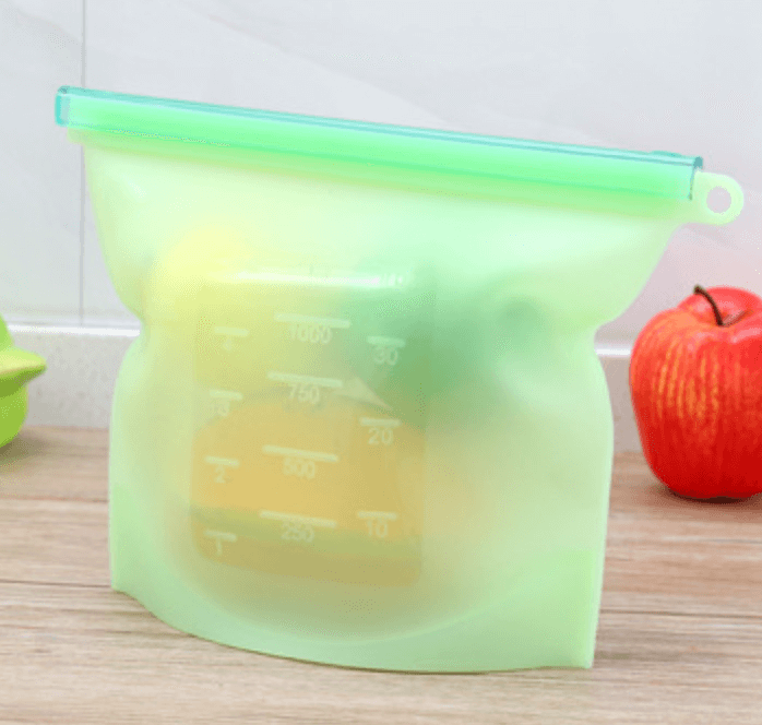 Sac alimentaire réutilisable en silicone Lighteme (4 couleurs)