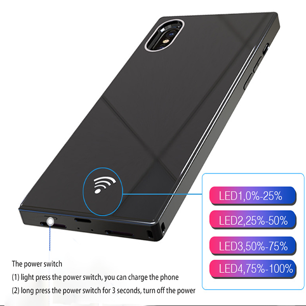 Étui de chargement Lighteme pour iPhone (3 couleurs)