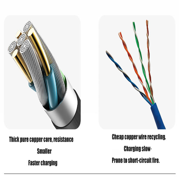 Câble de données à commande vocale Lighteme (2 couleurs)