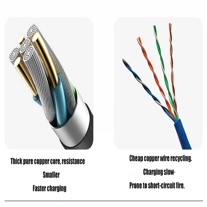 Câble de données à commande vocale Lighteme (2 couleurs)