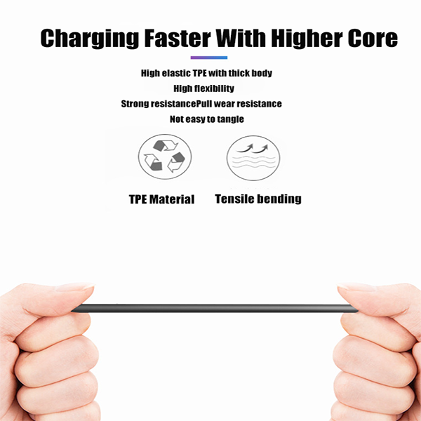 Câble de données à commande vocale Lighteme (2 couleurs)