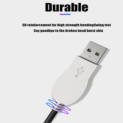 Câble de données à commande vocale Lighteme (2 couleurs)