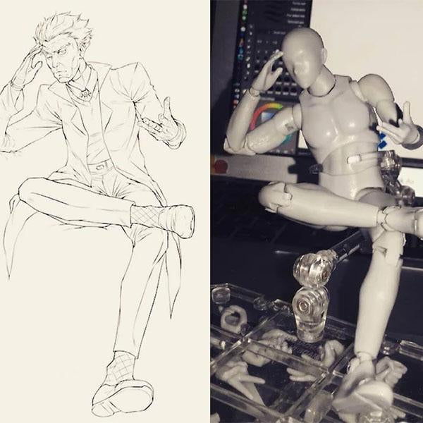 Modèle d'artiste Lighteme (3 couleurs)