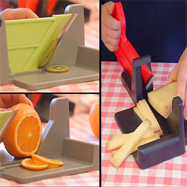 Poussez et tirez manuellement le jambon et coupez.