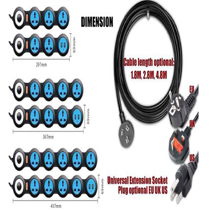 Bande de chargement USB multifonction Lighteme