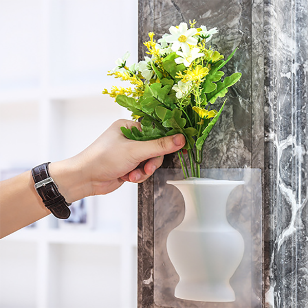 Bouteille Lighteme en silicone et caoutchouc à fleurs (3 couleurs)