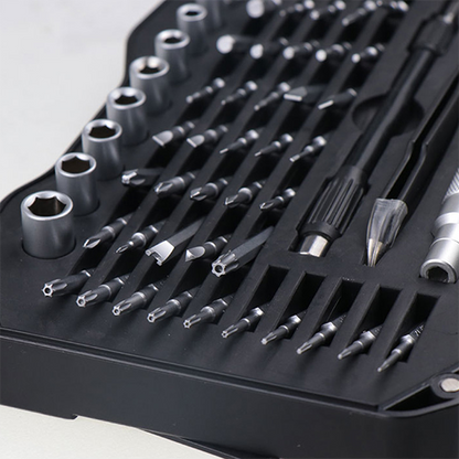 Jeu de tournevis Lighteme 60 en 1 (5 couleurs)