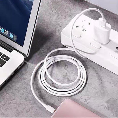 Câble de données extra long Lighteme pour iPhone, Android et USB-C