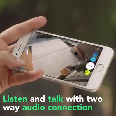 IHRneeria Cam+ Outdoor WiFi Camera (Plug: US,AU,EU,UK) (SD Card: 32G,64G,128G)