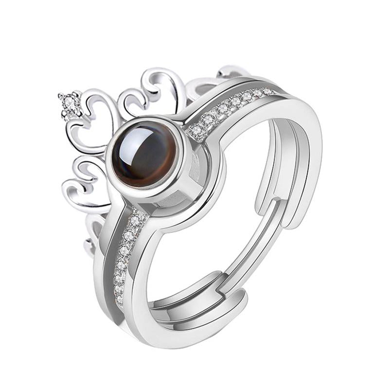 Ihrtrade 100 Languages, Love Necklace, Love Ring,Colored Contact Lenses