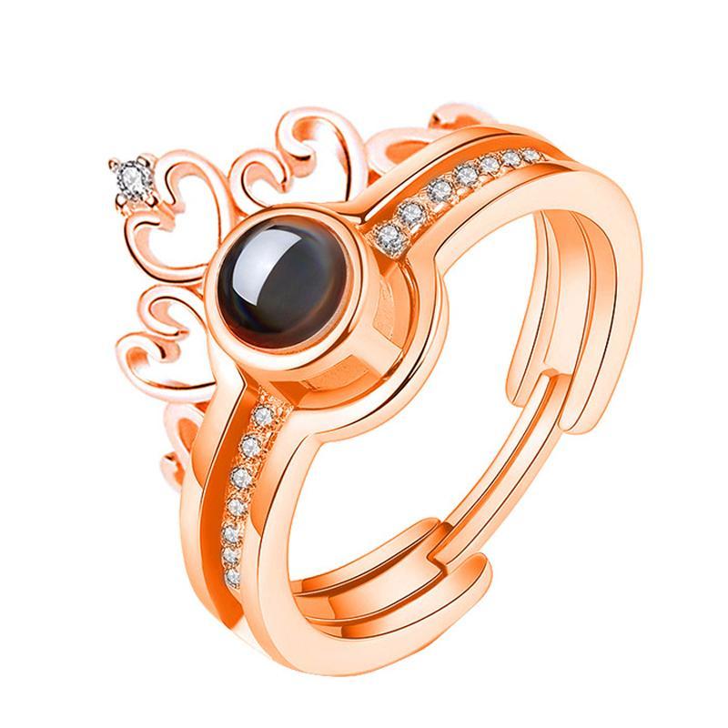 Ihrtrade 100 Languages, Love Necklace, Love Ring,Colored Contact Lenses