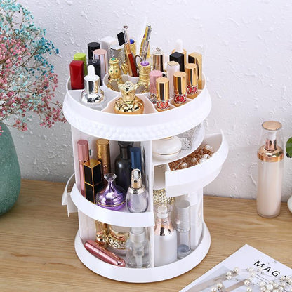 This 360° rotating organizer is perfect for you, your family, and friends