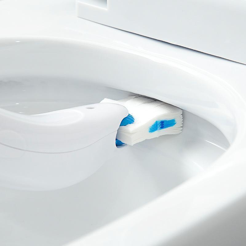 Soft，eliminates odors, removes limescale and cleans under the rim and below the water