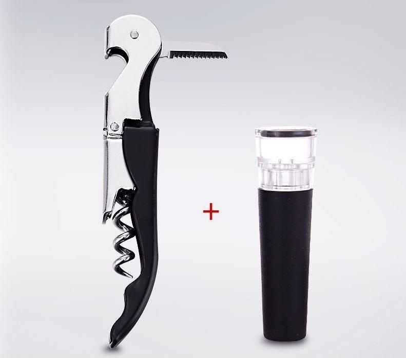 Features integrated of wine opener,beer opener and foil cutter