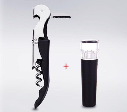 Features integrated of wine opener,beer opener and foil cutter