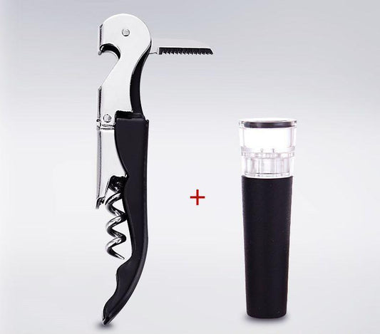 Features integrated of wine opener,beer opener and foil cutter