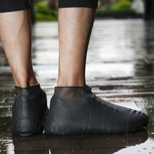 Silicone rain - proof waterproof shoe cover