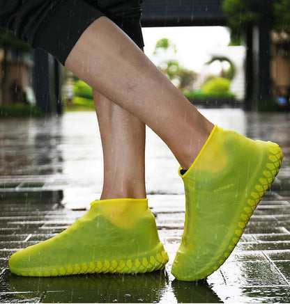 Silicone rain - proof waterproof shoe cover