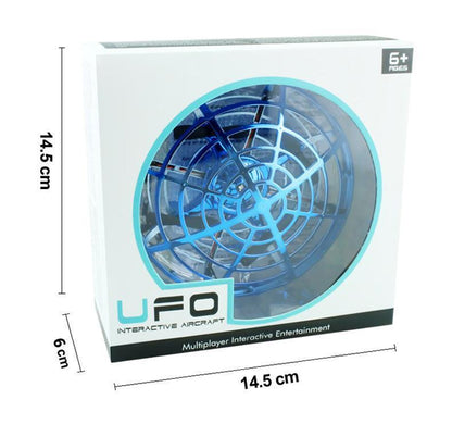 Four propellers ensure that it flies stably and keeps the balance in the air,