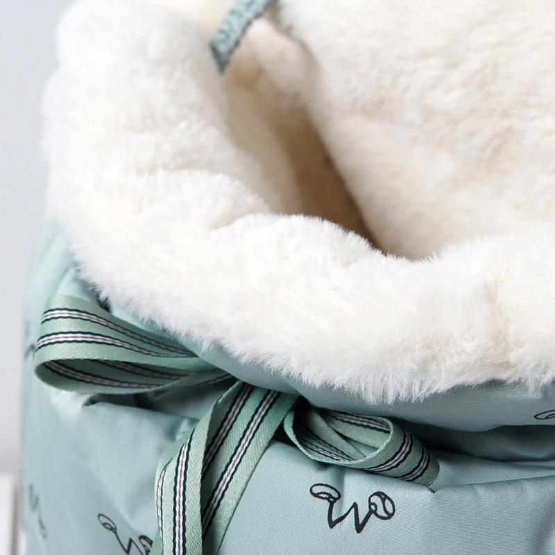 Lighteme Komfortable Haustiertasche, warme Tragetasche für die Brust (2 Farben)