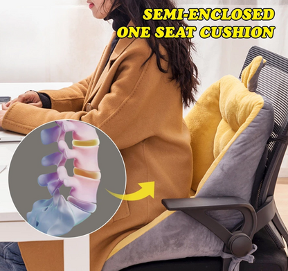 Lighteme Halbgeschlossenes Einsitzer-Sitzkissen (4 Farben)