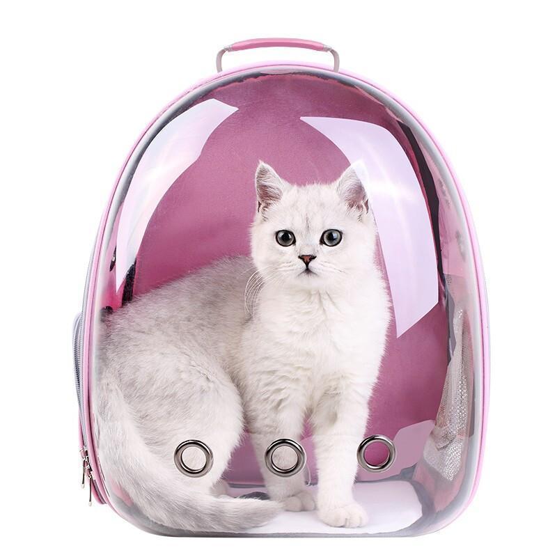 Lighteme Transparenter Katzenrucksack „Catpack“ (6 Farben)