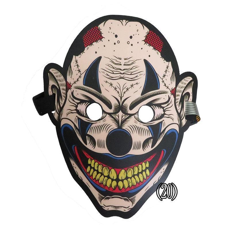 Ihrtrade Voice-activated Halloween Scary Mask (20 Types)