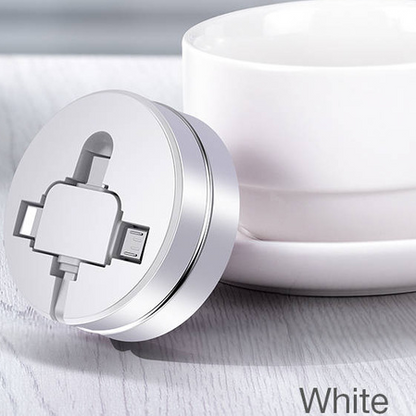 Lighteme Retractable  3 In 1 USB Cable (4 colors)