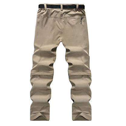 Pantalon et short d'extérieur à séchage rapide Lighteme - Pantalon de randonnée extensible avec deux sections détachables