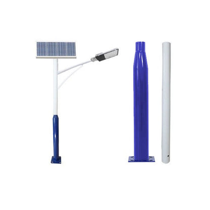 Lighteme 20 Fuß kommerzieller Straßen-/Parkplatz-/Flaggenlichtmast, Aluminium + Käfig, 1er-Pack