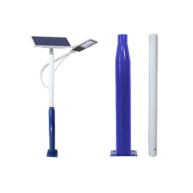 Lighteme 20 Fuß kommerzieller Straßen-/Parkplatz-/Flaggenlichtmast, Aluminium + Käfig, 1er-Pack