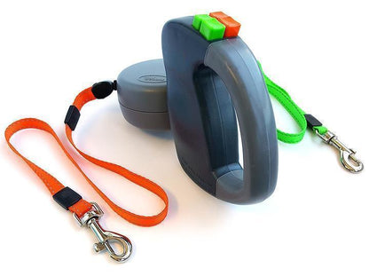 Laisse Lighteme pour deux chiens (3 couleurs)