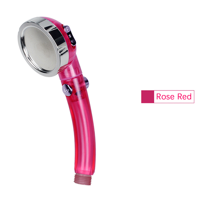 Lighteme 3 Mode High Pressure Shower Bath Head (7 colors)